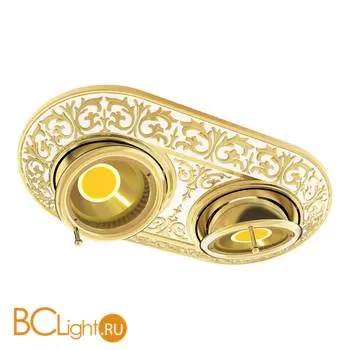 Встраиваемый спот (точечный светильник) FEDE Lighting Emporio Swivel Tilt Two FD1103SOP