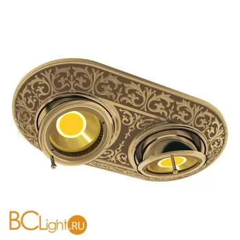 Встраиваемый спот (точечный светильник) FEDE Lighting Emporio Swivel Tilt Two FD1103SPB