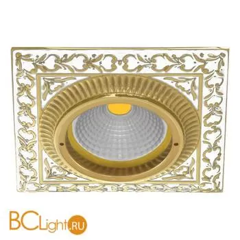 Встраиваемый спот (точечный светильник) FEDE Lighting Smalto Italiano Siena Square FD1005OPEN