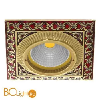 Встраиваемый спот (точечный светильник) FEDE Lighting Smalto Italiano Siena Square FD1005ROEN