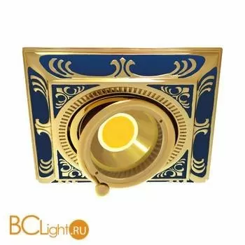 Встраиваемый спот (точечный светильник) FEDE Lighting Smalto Italiano SS Square FD1024AZEN