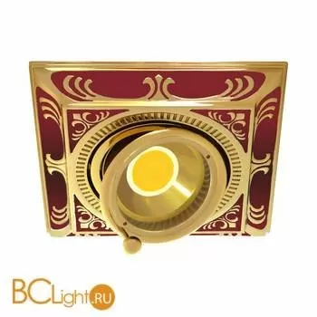 Встраиваемый спот (точечный светильник) FEDE Lighting Smalto Italiano SS Square FD1024ROEN