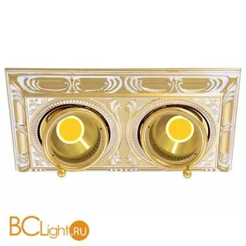 Встраиваемый спот (точечный светильник) FEDE Lighting Toscana Siena Square Two FD1025COP