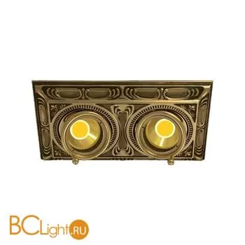 Встраиваемый спот (точечный светильник) FEDE Lighting Toscana Siena Square Two FD1025CPB