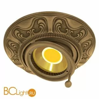 Встраиваемый спот (точечный светильник) FEDE Lighting Toscana Siena Swivel Tilt FD1037RPB