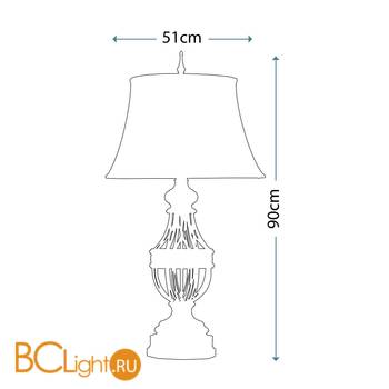 Настольная лампа Feiss Augustine FE/AUGUSTINE TL - Схема