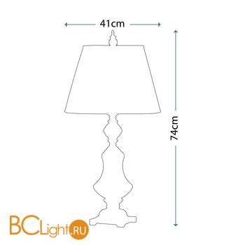 Настольная лампа Feiss Elizabetta FE/ELIZABETTA TL - Схема