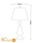 Настольная лампа Feiss Elizabetta FE/ELIZABETTA TL - Схема