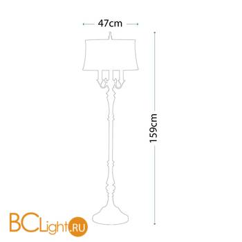 Торшер Feiss Gibson FE/GIBSON FL - Схема