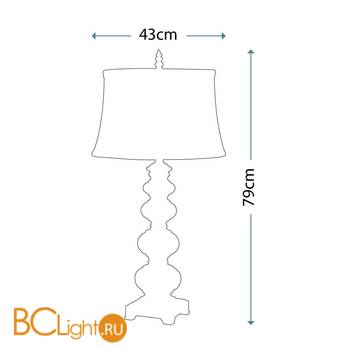 Настольная лампа Feiss Oakcastle FE/OAKCASTLE TL - Схема