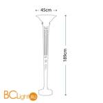 Торшер Feiss Opera FE/OPERA TCH - Схема