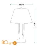 Настольная лампа Feiss Silvershore Silvershore - Схема