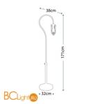 Торшер Feiss Urban Renewal FE/URBANRWL/FL1 - Схема