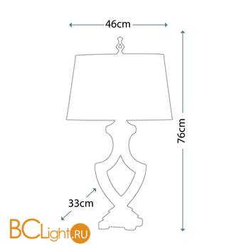 Настольная лампа Feiss Westwood FE/WESTWOOD TL B - Схема