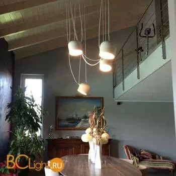 Подвесной светильник Flos AIM White F0090009 x 4 + F0093009