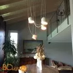 Подвесной светильник Flos AIM White F0090009 x 4 + F0093009