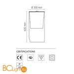 Настольная лампа Flos Aoy F0200071 - Схема