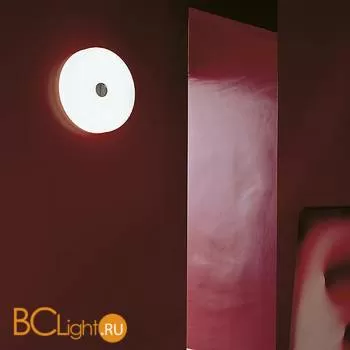 Настенно-потолочный светильник Flos Button White/White F3180009 - Фото 1