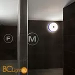 Настенно-потолочный светильник Flos Button White/Blue F3180014 - Фото 0