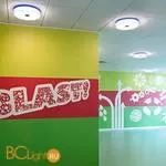 Настенно-потолочный светильник Flos Button White/Blue F3180014 - Фото 2