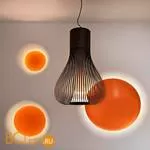 Подвесной светильник Flos Chasen Black F1636030 - Фото 1