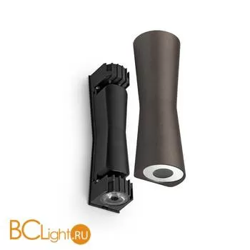 Настенный спот (точечный светильник) Flos Clessidra 40°+40° Dark brown F1584026 - Фото 2