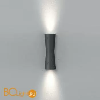 Настенный спот (точечный светильник) Flos Clessidra 40°+40° Dark gray F1584023 - Фото 0