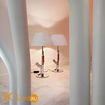 Настольная лампа Flos Guns Table Gun Chrome F2954057 - Фото 0