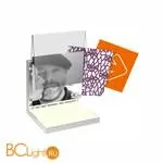 Настенный светильник Flos Hide S White/customizable finish F0020009+F0023000