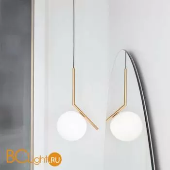 Подвесной светильник Flos IC Lights S1 Brushed brass F3175059