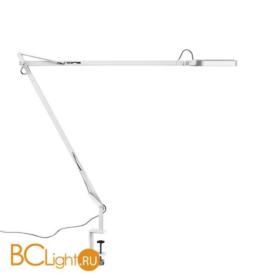 Настольная лампа Flos Kelvin LED Clamp Shiny white F3301009