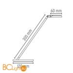 Настольная лампа Flos Mini Kelvin LED Chrome F4180057 - Схема