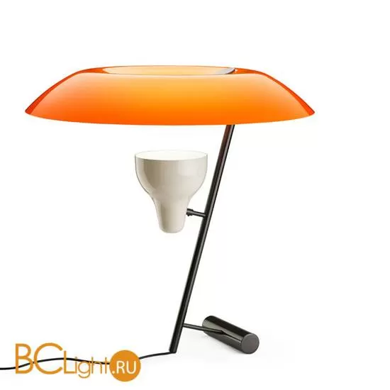Настольная лампа Flos Mod. 548 Burnished brass / orange diffuser F0145075