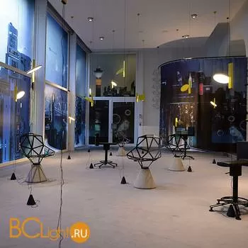 Подвесной светильник Flos OK Yellow F4640019 - Фото 1