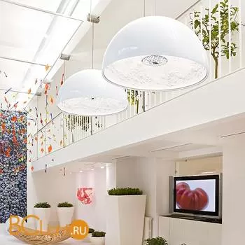 Подвесной светильник Flos Skygarden 2 ECO Glossy white F6421009 - Фото 0