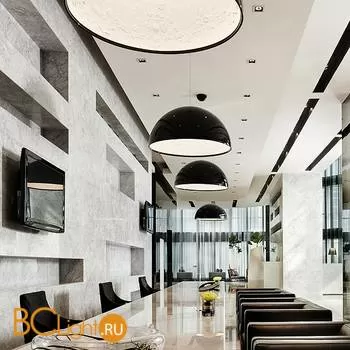 Подвесной светильник Flos Skygarden 1 Glossy black F6410030 - Фото 1