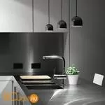 Подвесной светильник Flos Wan S Black F9560030 - Фото 3