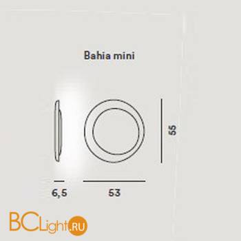 Настенный светильник Foscarini Bahia 1960052 10 - Схема