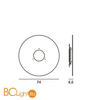 Настенный светильник Foscarini Ellepi 128005 10 - Схема