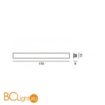 Настенный светильник Foscarini Fields 1740051 63 - Схема