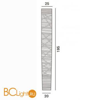 Напольный светильник Foscarini Tress 182003 10 - Схема