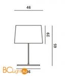 Настольная лампа Foscarini Twiggy 1590011 10 - Схема