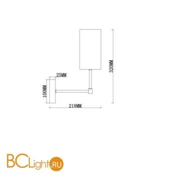 Бра настенное Freya Agnes FR5184WL-01BS - Фото 0