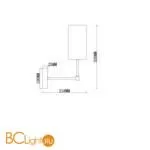 Бра настенное Freya Agnes FR5184WL-01BS - Фото 0