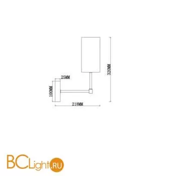 Бра настенное Freya Agnes FR5184WL-01CH - Фото 0