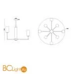 Люстра Freya Agnes FR5184PL-08CH - Фото 0