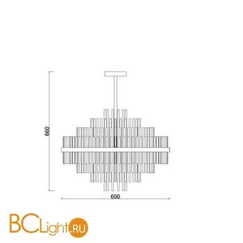 Подвесной светильник Freya Agora FR5216PL-09BS - Фото 7