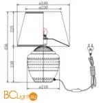 Настольная лампа Freya Alana FR5109TL-01W - Фото 2