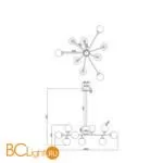 Люстра Freya Alexis FR5120PL-09G - Фото 0