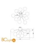 Потолочная люстра Freya Alexis FR5120CL-09G - Фото 1